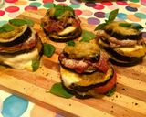 Foto del paso 4 de la receta Berenjenas a la parmesana con pesto y jamón