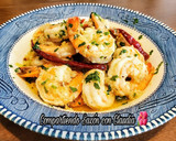 Foto del paso 6 de la receta: Camarones al ajillo🌺