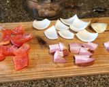 Foto del paso 3 de la receta: Brochettes de pollo y panceta