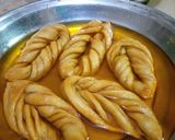 A picture of step 8 of Sweet Shakarparay.