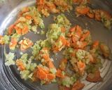 A picture of step 2 of Creamy chicken noodle skillet.