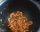 Une image de l'étape 2 de Spaghettis 🍝 aux champignons crevettes 🍤.