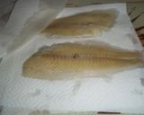 Foto del paso 3 de la receta Brazo de lenguado, salmón y gambas