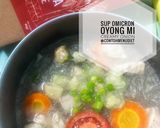 Foto langkah ke 7 dari resep Sup Oyong Mi Creamy Onion.