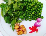 Foto langkah ke 1 dari resep Sambal pencok leunca/sambal matah leunca.
