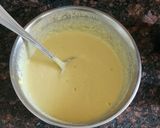 A picture of step 2 of Sweet Corn Cheela.