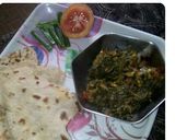 मेथी भाजी (methi bhaji recipe in Hindi) रेसिपी चरण 3 फोटो
