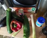 Foto del paso 1 de la receta Coca de pisto