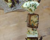 Une image de l'étape 6 de 🔥Brochettes de tofu fumé sauce moutarde.