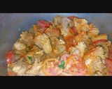 A picture of step 5 of Beef Tikka biryani.