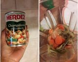 Foto del paso 3 de la receta: Pollo en salsa de champiñones en escabeche