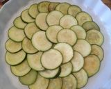Une image de l'étape 1 de Tatin de courgette.