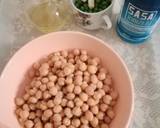 Green pea hummus recipe step 1 photo