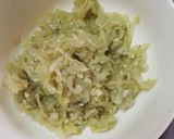 A picture of step 1 of Kadu ka raita summer special.