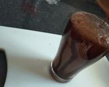 A picture of step 4 of Choco Biki Smoothie.