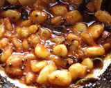 A picture of step 4 of Snake gourd seeds sabzi.
