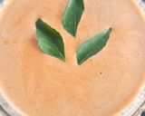 A picture of step 2 of Khajur-imli chutney.