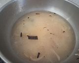 A picture of step 5 of Kerala style Nei choru (One pot meal ghee Rice).