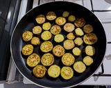 A picture of step 2 of Eggplant Mtabbak.
