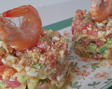 Foto del paso 5 de la receta: Tartar de aguacate y gambas