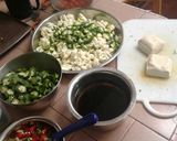 A picture of step 1 of Vegan curry.