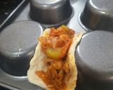 A picture of step 3 of Quick Mini chicken tacos with salsa.