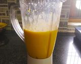 A picture of step 1 of Mango Shake.