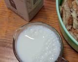 Foto del paso 1 de la receta: Budín de pan con almendras y arándanos