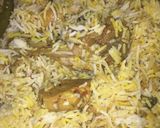 A picture of step 9 of Chicken biryani.