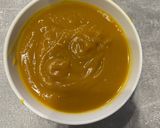 Une image de l'étape 1 de Velouté healthy de butternut sucrée-salée au sirop d’érable et crevettes 🍤.