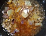 A picture of step 2 of Zuppa Toscana (Veg Version).