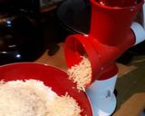 A picture of step 2 of Cheese Pie with Shredded Phyllo Dough.
