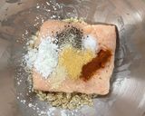 A picture of step 2 of Oatmeal chicken nuggets.