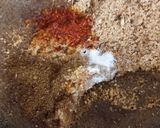 A picture of step 4 of Bhogichi Bhaji.
