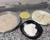 صورة لخطوة 4 من وصفة اصابع البطاطا 🥔🥔 محشوة بالجبن
