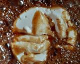 A picture of step 3 of Nolen guder Sandesh/ Sandesh with date palm jaggery.