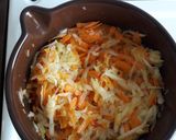 Foto del paso 2 de la receta: Torrejas de zucchini, zanahoria y atún 😋