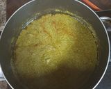 A picture of step 2 of Methi aloo sabzi.
