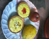 A picture of step 2 of Mango phirni.