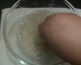 A picture of step 1 of Soup e jo (cream of barley soup).
