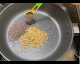 A picture of step 2 of Masly wale roasted Aalo.