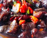 Foto langkah ke 8 dari resep Tongseng Hati ampela ayam asem jawa.