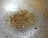 A picture of step 2 of Vendaika Puli Kulambu (Okra Curry).