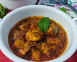 A picture of step 4 of Paneer Tikka Masala.