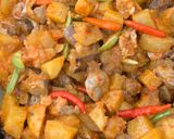 Foto langkah ke 6 dari resep Sambal Goreng Hati Ayam Pete.