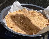 A picture of step 9 of Coconut burfi.
