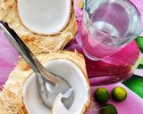 Hình bước làm 1 của món Nước Dừa Tắc