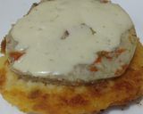 Foto del paso 7 de la receta: Arepa🫓de maiz🌽peto con mortadela🥓de pollo🍗casera y queso🧀🥯🌽