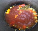 Foto langkah ke 4 dari resep Sosis Saos Asam Pedas.