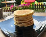Bögrés, amerikai palacsinta 🥞🍇🍯 recept fázis 7 fotója